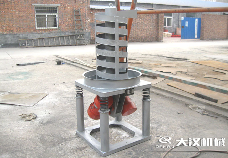 DZC垂直振動提升機產品概述：該產品屬于比較大型的輸送設備，其主要對于顆粒狀物料的振動向上式的輸送原理。