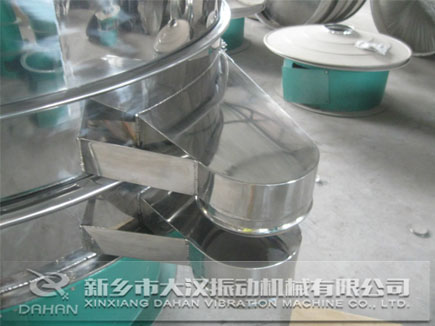 陶瓷粉振動(dòng)篩出料口 陶瓷粉振動(dòng)篩出料口