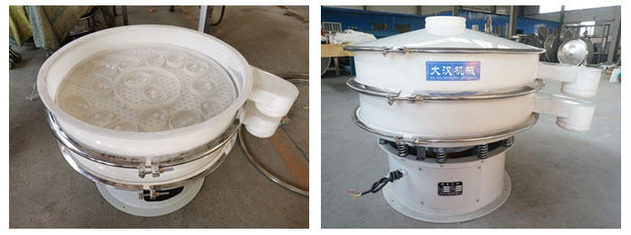 安裝篩框,防塵蓋,換網完成